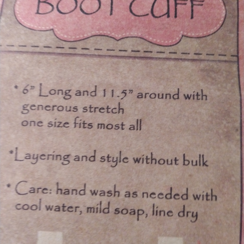 C.C Boot Cuff - Picture 6 of 6